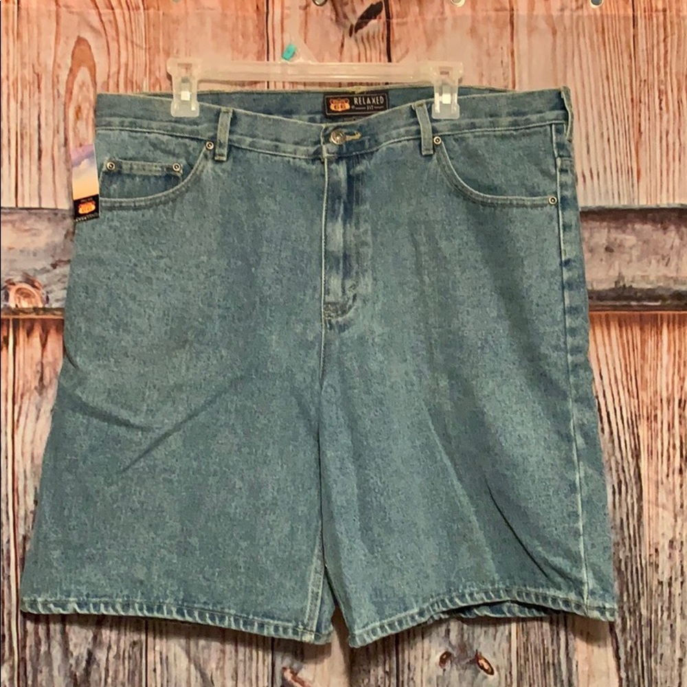 Route 66 Relaxed Fit Jean Shorts Size 38
